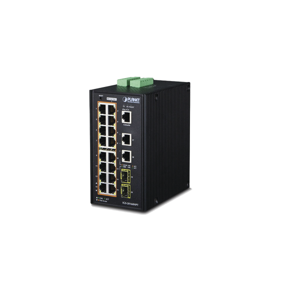 PLANET IGS20160HPT IGS-20160HPT Switch Industrial Administrable 16 puertos 10/100/100