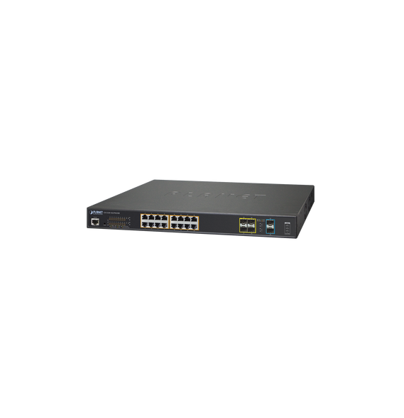 PLANET GS522016UP4S2X GS-5220-16UP4S2X Switch Adminsitrable L2+ 16 puertos Ultra PoE