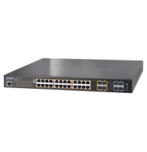 PLANET SGS522024P2X SGS-5220-24P2X Switch administrable L2+ Stack de 24 puertos PoE+