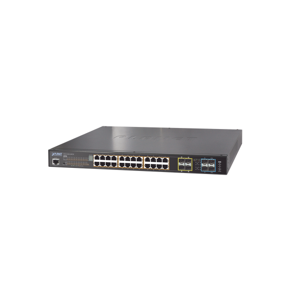 PLANET SGS522024P2X SGS-5220-24P2X Switch administrable L2+ Stack de 24 puertos PoE+