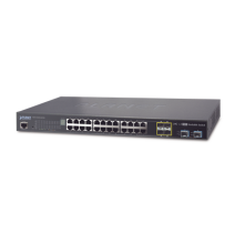 PLANET SGS522024T2X SGS-5220-24T2X Switch de Acceso Stack Capa 2+ de 24 puertos + 4 c