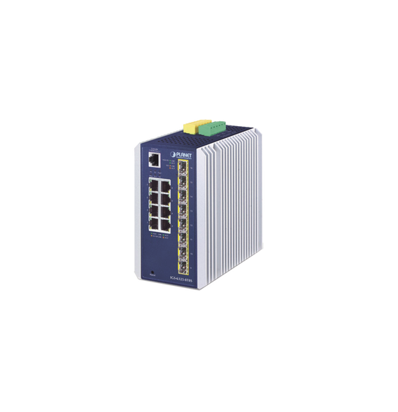 PLANET IGS63258T8S IGS-6325-8T8S Switch Industrial Administrable Capa 3 8 Puertos Eth