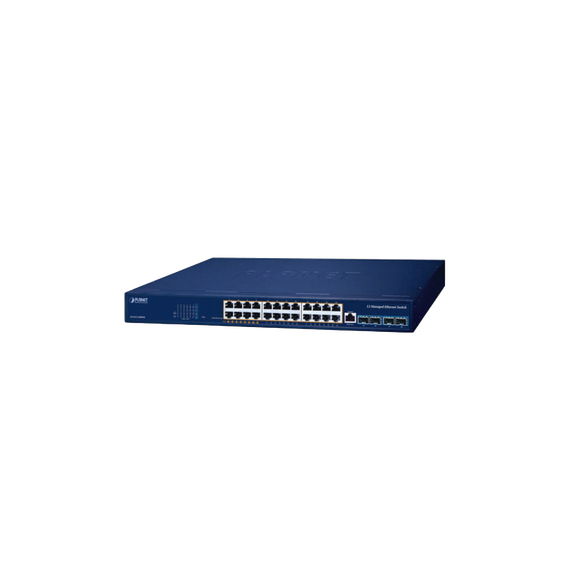 PLANET GS631124HP4X GS-6311-24HP4X Switch PoE Administrable Capa 3 24 Puertos Gigabit
