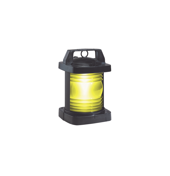 PERKO 1374ME0BLK 1374-ME0-BLK Luz de navegación en color amarillo con arco de visibil