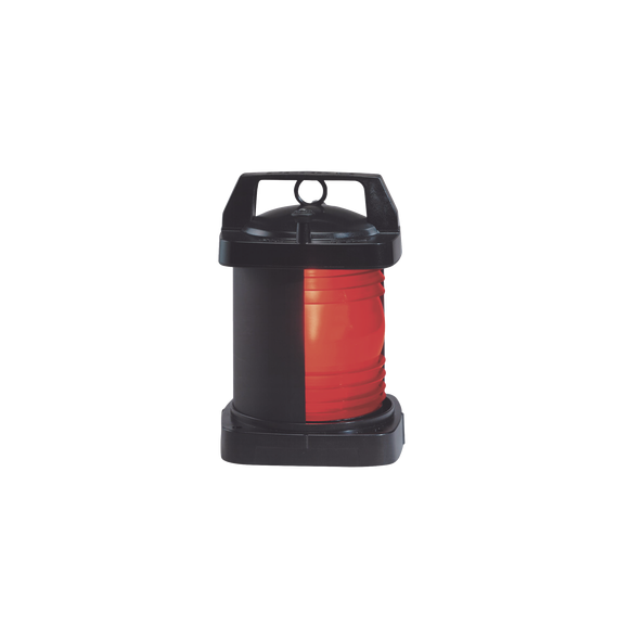 PERKO 1372RE0BLK 1372-RE0-BLK Luz de navegación con lente en color rojo con arco de v