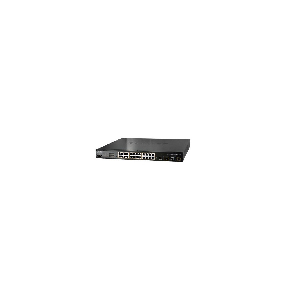 PLANET FGSW2620PVM FGSW-2620PVM Switch PoE administrable L2 de 24 puertos PoE 802.3af