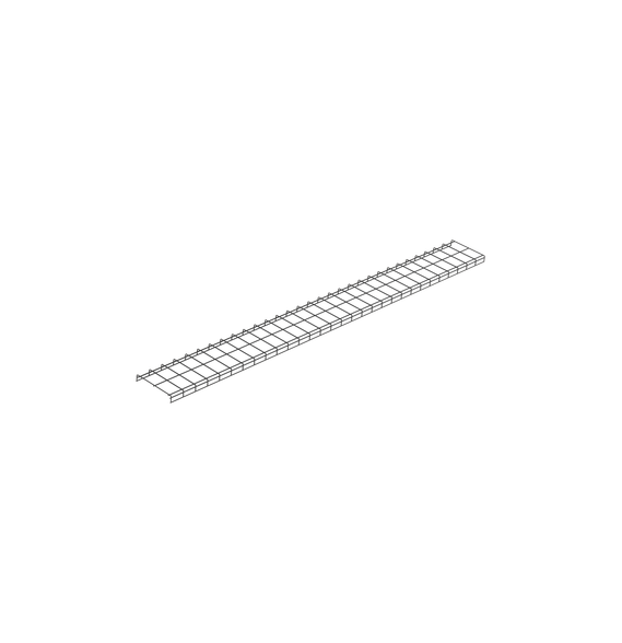 PANDUIT WG12BL10 WG12BL10 Charola para Canalización Wyr-Grid® Tipo Malla Con Pintura