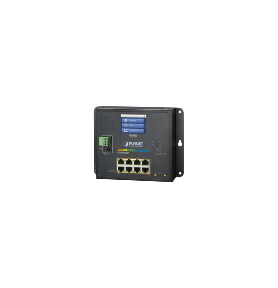 PLANET WGS52258P2SV WGS-5225-8P2SV Switch Industrial Flat-Type 8 Puertos Gigabit C/Po