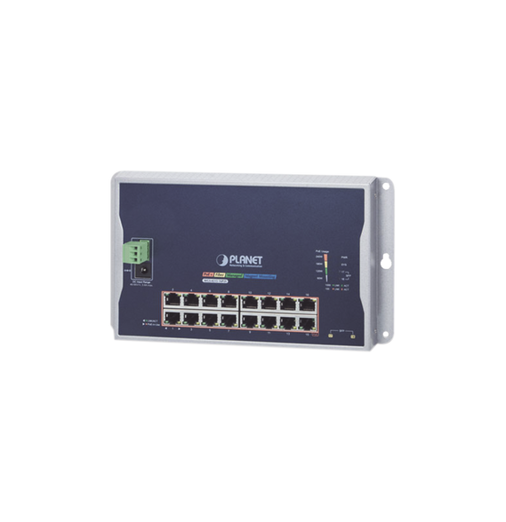 PLANET WGS421516P2S WGS-4215-16P2S Switch Industrial Administrable Capa 2 de Pared 16