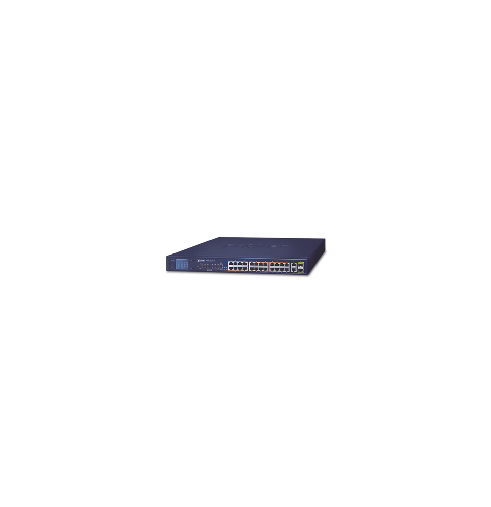 PLANET FGSW2622VHP FGSW-2622VHP Switch No Administrable 24 Puertos PoE 10/100 802.3af