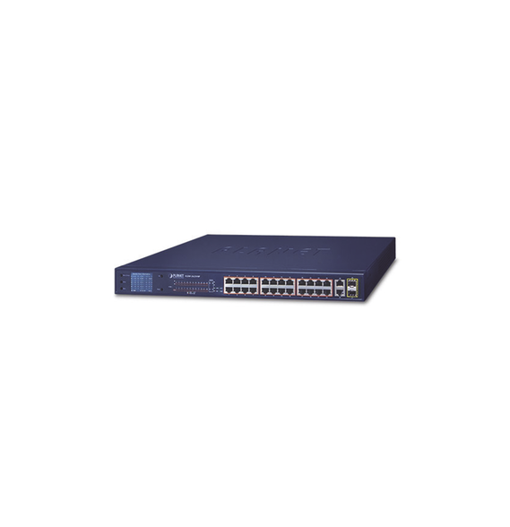 PLANET FGSW2622VHP FGSW-2622VHP Switch No Administrable 24 Puertos PoE 10/100 802.3af