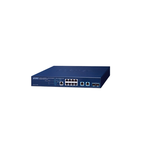 PLANET MGS631110T2X MGS-6311-10T2X Switch Administrable Capa 3 8 Puertos de 2.5G BASE
