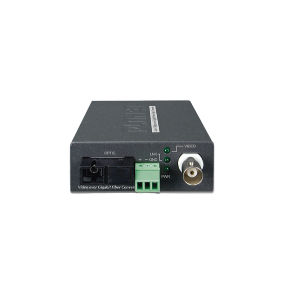 PLANET VF106GKIT VF-106G-KIT Kit Convertidor de Medios de Video Sobre Fibra Gigabit W