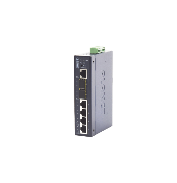 PLANET IGS52254T2S IGS-5225-4T2S Switch Industrial Administrable Capa 2 con 4 Puertos