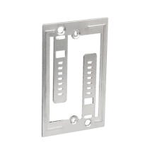 PANDUIT LVW1G LV-W-1G Soporte de Baja Tensión Galvanizado Para una Placa de Pared Ins