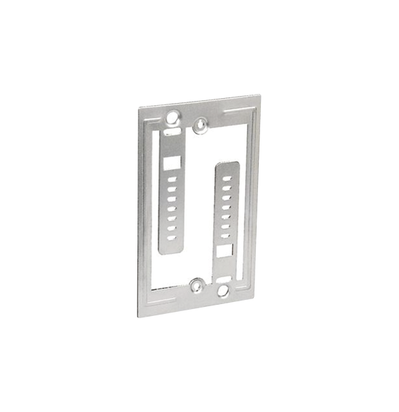 PANDUIT LVW1G LV-W-1G Soporte de Baja Tensión Galvanizado Para una Placa de Pared Ins