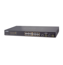 PLANET FGSW1816HPS FGSW-1816HPS Switch Administrable L2 de 16 Puertos PoE+ y 2 Puerto