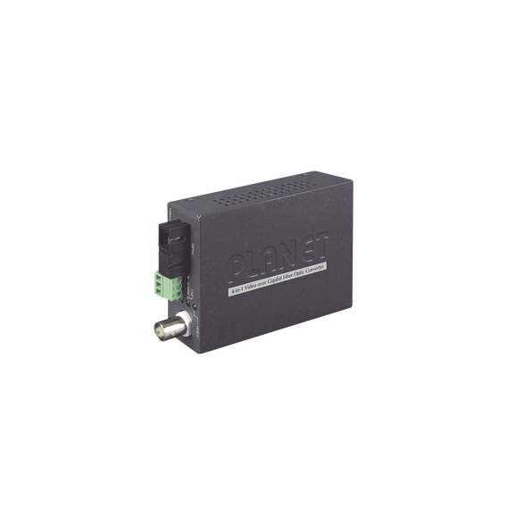 PLANET VF106KIT VF-106KIT Kit Transmisor/Receptor de Video Analogo sobre Fibra Mono M