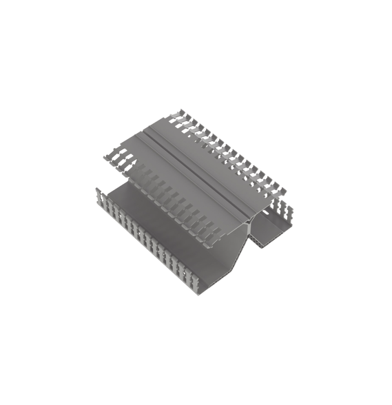 PANDUIT DRD44LG6 DRD44LG6 Canaleta Ranurada PanelMax de PVC Montaje en Riel Din Están