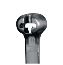 PANDUIT BT3SM0 BT3S-M0 Cincho de Nylon 6.6 Dome-Top® Con Lengüeta de Bloqueo de Acero