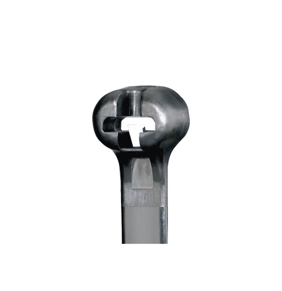 PANDUIT BT3SM0 BT3S-M0 Cincho de Nylon 6.6 Dome-Top® Con Lengüeta de Bloqueo de Acero