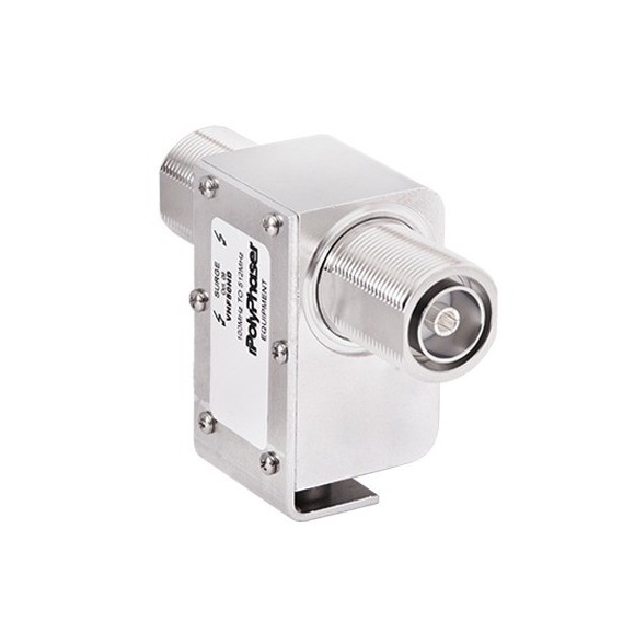POLYPHASER VHF50HD VHF-50-HD Protector Coaxial RF de Banda Ancha Para Combinadores de