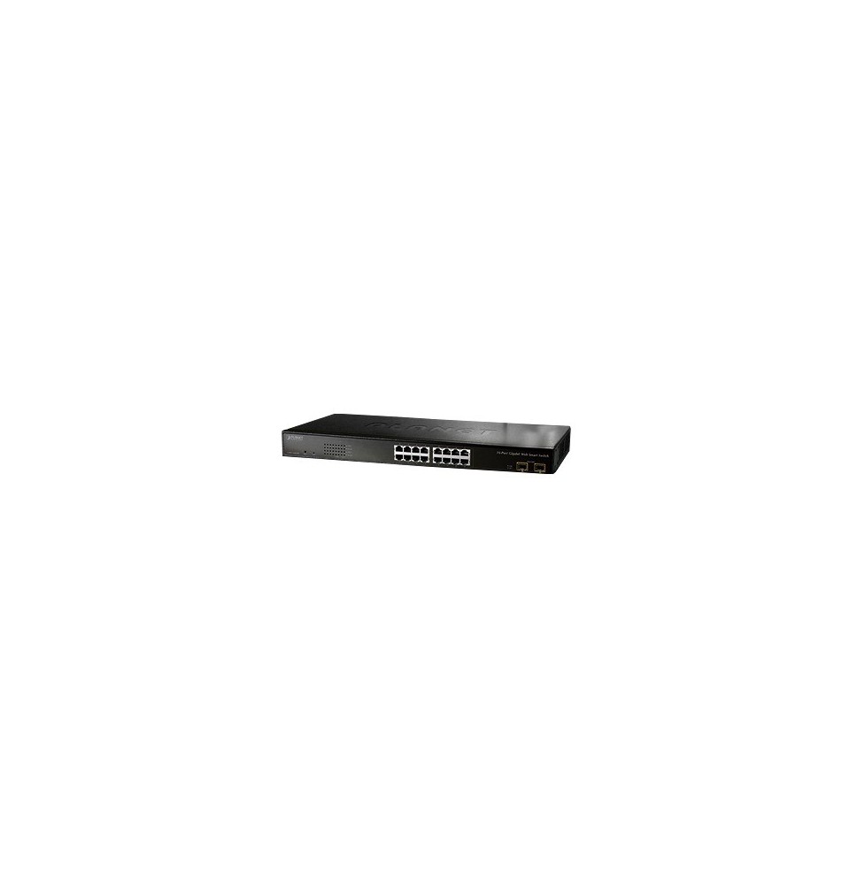 PLANET GSW1602SF GSW-1602SF Switch gigabit administrable L2 de 16 puertos 10/100/1000