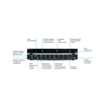 ATLONA ATHDRCAT8 ATHDRCAT8 Amplificador de distribución HDBaseT 4K HDR de ocho salida