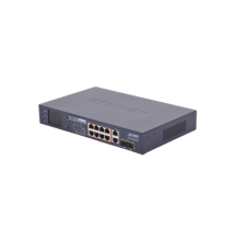 PLANET FGSD1022VHP FGSD-1022VHP Switch PoE+ / distancia 250 metros / 8 puertos + 2 co