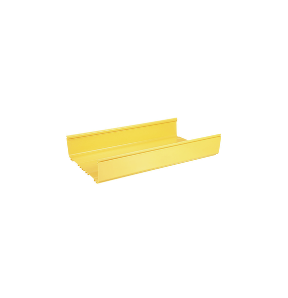 PANDUIT FR12X4YL6 FR12X4YL6 Canaleta FiberRunner? 12X4 de PVC Rígido Color Amarillo 1