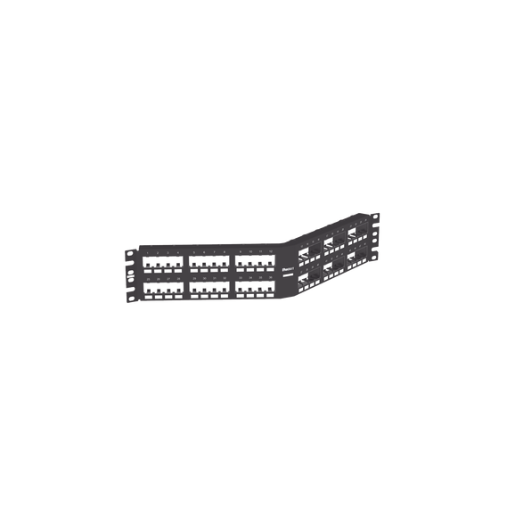 PANDUIT CPPA48FMWBLY CPPA48FMWBLY Panel de Parcheo Modular Mini-Com (Sin Conectores)
