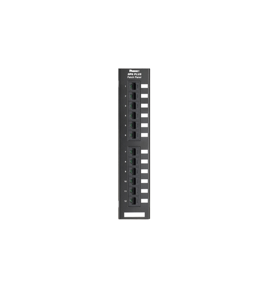PANDUIT DP12688TGY DP12688TGY Panel de Parcheo de Impacto 110 Categoría 6 Montaje en