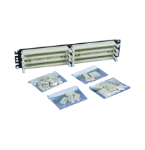 PANDUIT P110B1005R2Y P110B1005R2Y Kit Panel de Conexión con 2 Bases de 100 pares Cate