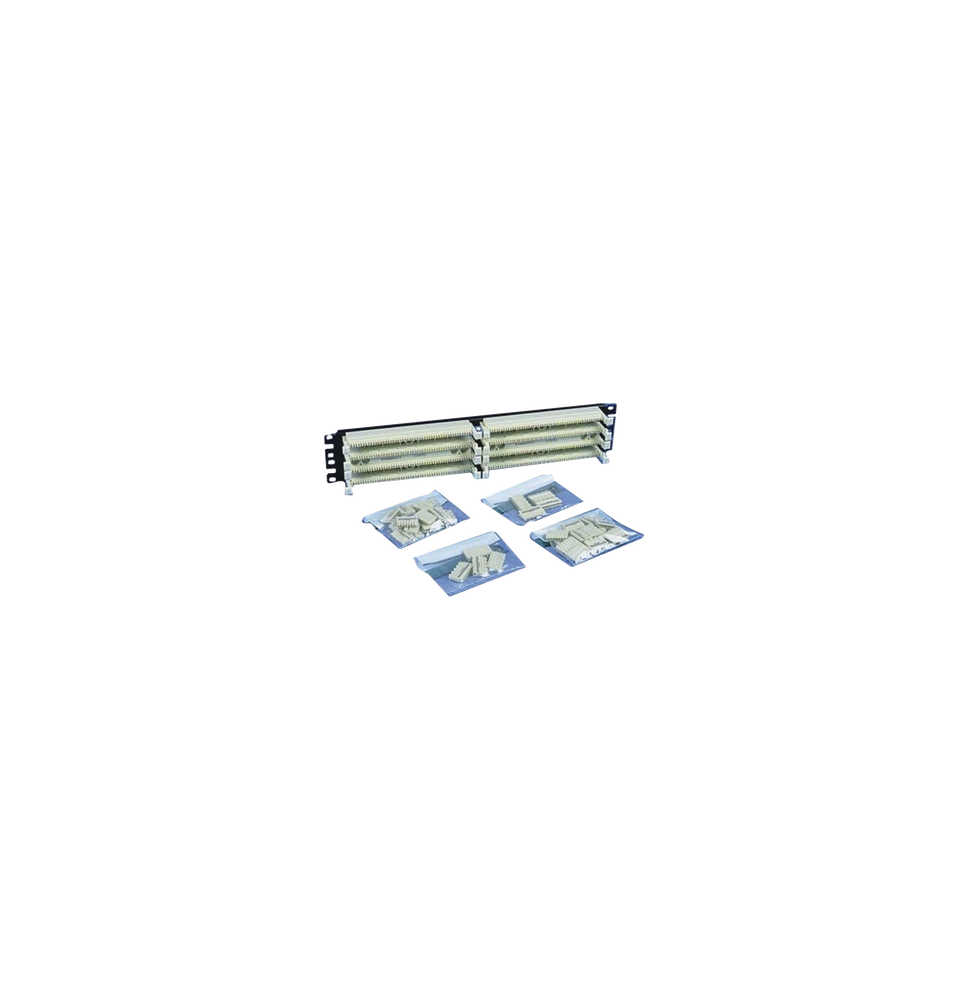 PANDUIT P110B1005R2Y P110B1005R2Y Kit Panel de Conexión con 2 Bases de 100 pares Cate