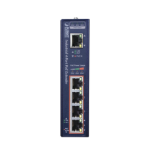 PLANET IPOEE174 IPOE-E174 Extensor Industrial PoE Entrada PoE 802.3 bt y 4 Puertos de