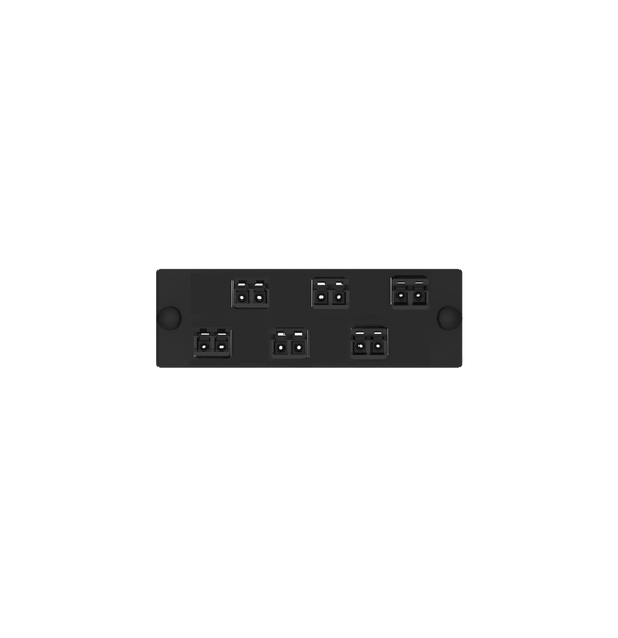 PANDUIT FAP6WABLDLCZ FAP6WABLDLCZ Placa Acopladora de Fibra Optica FAP Con 6 Conector