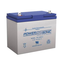 POWER SONIC PS12550U PS-12550U Batería 12V 55AH Para Respaldo Tecnologías AGM/VRLA 5