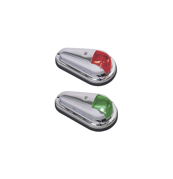 PERKO 0955DP0STS 0955-DP0-STS Set de Luces de Navegación Verticales con Carcasa de Ac