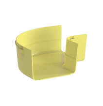 PANDUIT FRRA6X4LYL FRRA6X4LYL Ángulo Recto a 90 Horizontal Para Canaletas FiberRunne