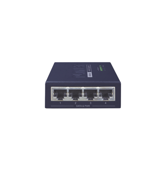 PLANET HPOE460 HPOE-460 Inyector High PoE de 4 Puertos Gigabit de Entrada 4 Puertos P