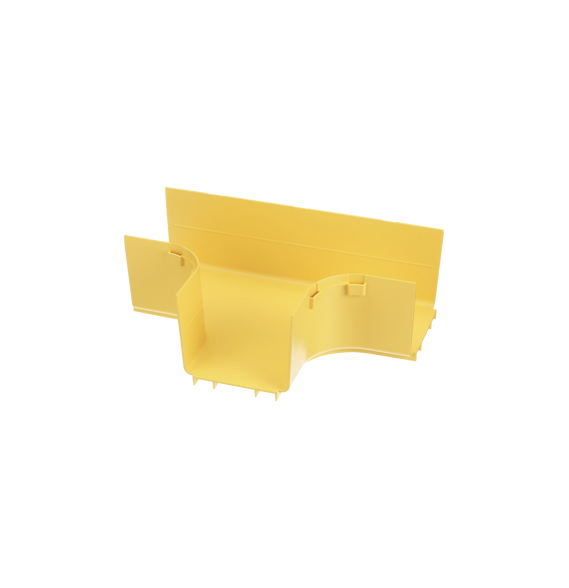 PANDUIT FRT4X4LYL FRT4X4LYL Accesorio en T Horizontal Con Ángulos a 90 Para Canaleta