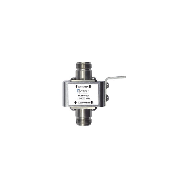 PCTEL PCTBWS07 PCTBWS07 Protector Coaxial con ceja frontal conectores N hembra