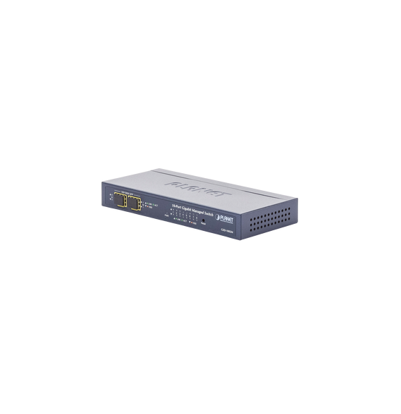 PLANET GSD1002M GSD-1002M Switch Administrable de Escritorio 8 puertos Giga + 2 puert