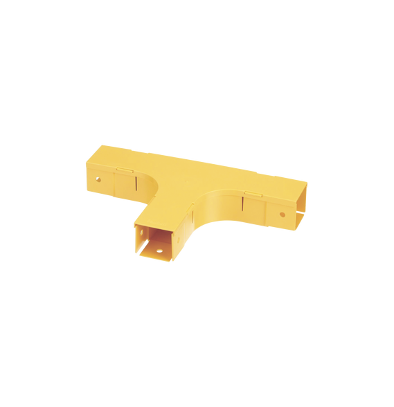 PANDUIT FT2X2LYL FT2X2LYL Accesorio en T Horizontal Con Ángulos a 90 Para Canaletas