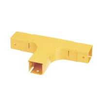 PANDUIT FT2X2LYL FT2X2LYL Accesorio en T Horizontal Con Ángulos a 90 Para Canaletas
