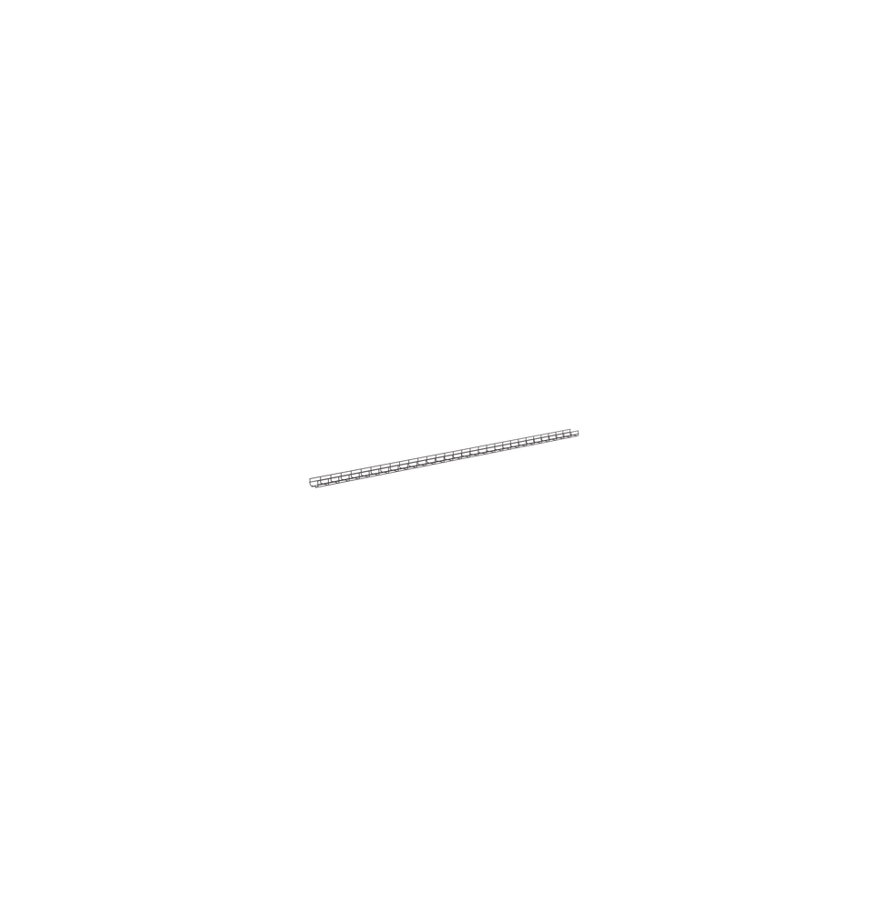 PANDUIT PWB2X12BL PWB2X12BL Charola Wire Basket de 12 in (304 mm) de Ancho 2 in (50 m