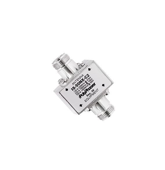 POLYPHASER IS50NXC2 IS-50NX-C2 Protector Coaxial RF de CD Para 125 - 1000 MHz Con Cej