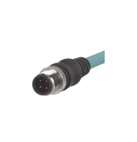 PANDUIT ICD12T1NTL1M ICD12T1NTL1M Cable de Conexión IndustrialNet Cat5e de M12 D-Code