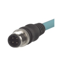 PANDUIT ICD12T1NTL1M ICD12T1NTL1M Cable de Conexión IndustrialNet Cat5e de M12 D-Code