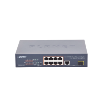 PLANET FGSD1011HP FGSD-1011HP Switch no Administrable 8 puertos 10/100 PoE 802.3af/at